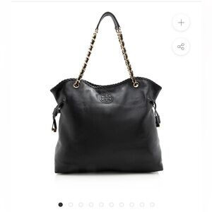 Tory Burch Leather Marion Slouchy Tote